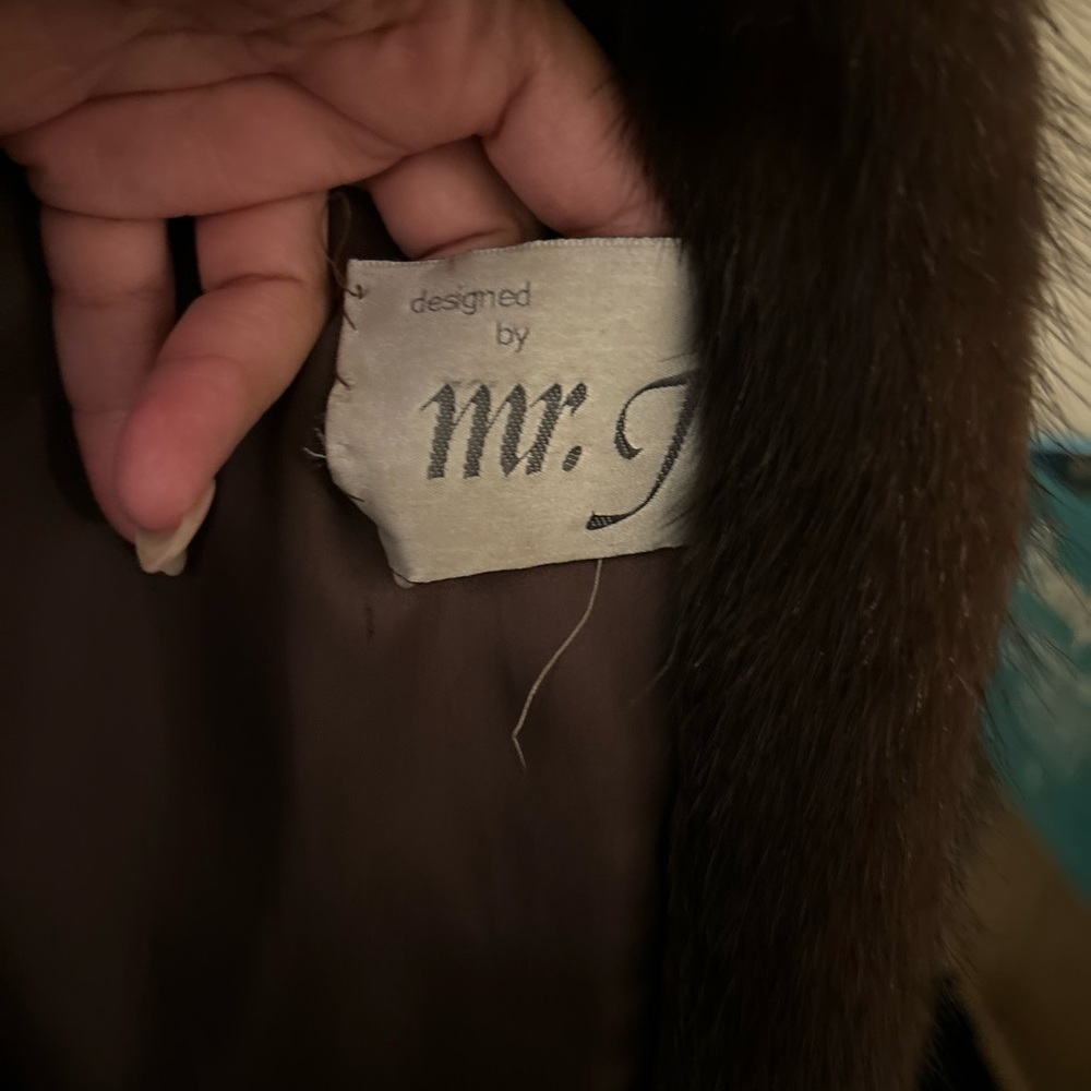 Women’s full length vintage mink coat (Mr. J.)